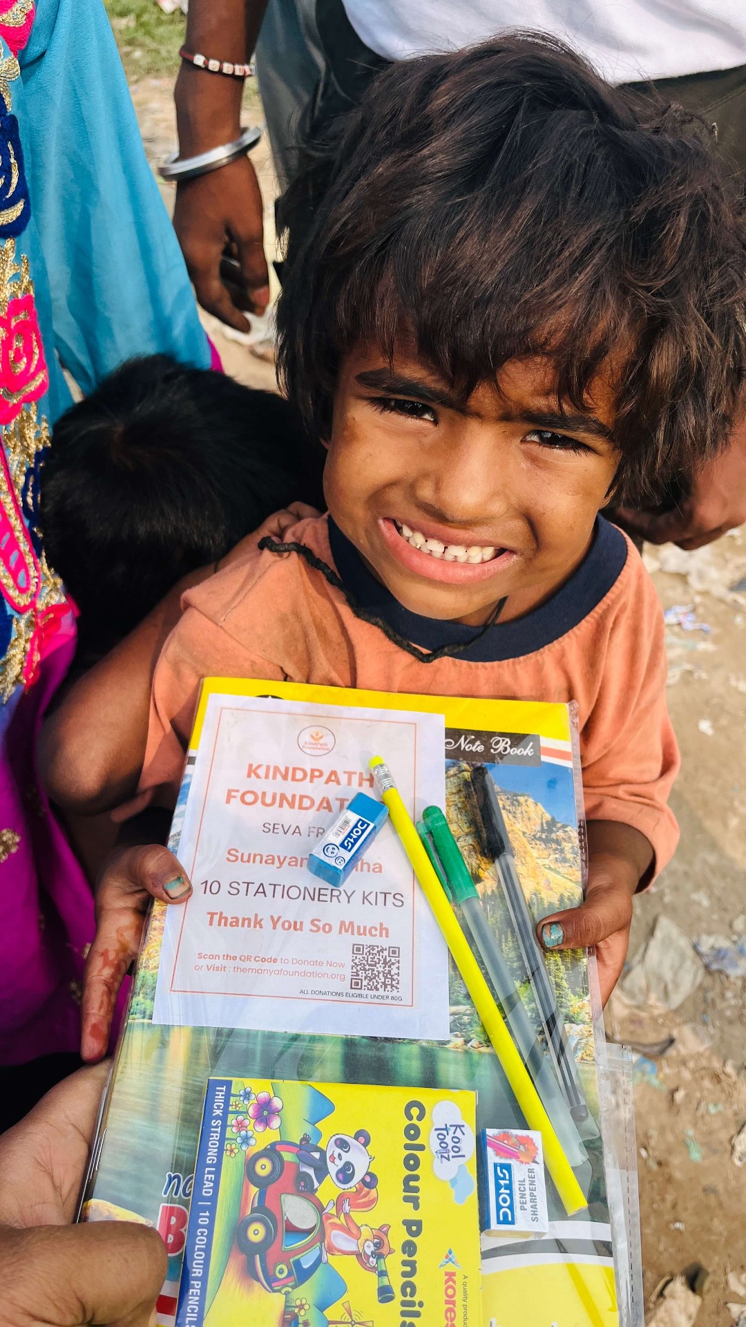 Kindpath Foundation drive moment 10